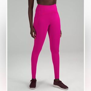 Lululemon Swift Speed leggings in Sonic Pink